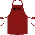 Swinger Funny Baseball Softball Cotton Apron 100% Organic Maroon