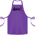 Swinger Funny Baseball Softball Cotton Apron 100% Organic Purple