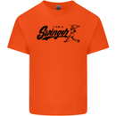 Swinger Funny Baseball Softball Kids T-Shirt Childrens Orange