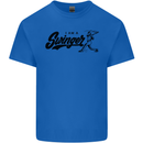 Swinger Funny Baseball Softball Kids T-Shirt Childrens Royal Blue