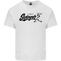Swinger Funny Baseball Softball Kids T-Shirt Childrens White