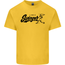 Swinger Funny Baseball Softball Kids T-Shirt Childrens Yellow