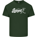 Swinger Funny Baseball Softball Mens Cotton T-Shirt Tee Top Forest Green