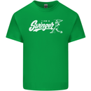 Swinger Funny Baseball Softball Mens Cotton T-Shirt Tee Top Irish Green