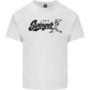 Swinger Funny Baseball Softball Mens Cotton T-Shirt Tee Top White