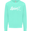 Swinger Funny Baseball Softball Mens Sweatshirt Jumper Peppermint