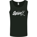 Swinger Funny Baseball Softball Mens Vest Tank Top Black