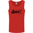 Swinger Funny Baseball Softball Mens Vest Tank Top Red