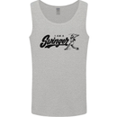 Swinger Funny Baseball Softball Mens Vest Tank Top Sports Grey