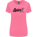 Swinger Funny Baseball Softball Womens Wider Cut T-Shirt Azalea