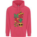 Symbols of Mexico Childrens Kids Hoodie Heliconia