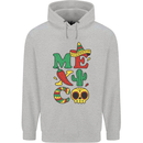 Symbols of Mexico Childrens Kids Hoodie Sports Grey