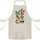 Symbols of Mexico Cotton Apron 100% Organic Natural