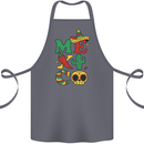 Symbols of Mexico Cotton Apron 100% Organic Steel