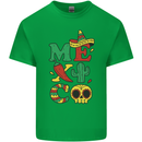 Symbols of Mexico Kids T-Shirt Childrens Irish Green
