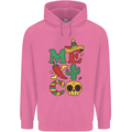 Symbols of Mexico Mens 80% Cotton Hoodie Azelea