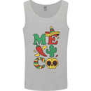 Symbols of Mexico Mens Vest Tank Top Sports Grey