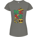 Symbols of Mexico Womens Petite Cut T-Shirt Charcoal