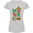 Symbols of Mexico Womens Petite Cut T-Shirt Sports Grey