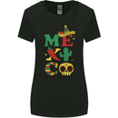 Symbols of Mexico Womens Wider Cut T-Shirt Black