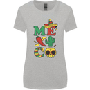 Symbols of Mexico Womens Wider Cut T-Shirt Sports Grey