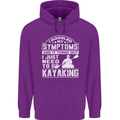 SymptomsJust Need to Go Kayaking Funny Mens 80% Cotton Hoodie Purple