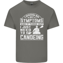Symptoms I Just Need to Go Canoeing Funny Kids T-Shirt Childrens Charcoal