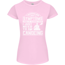 Symptoms I Just Need to Go Canoeing Funny Womens Petite Cut T-Shirt Light Pink