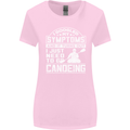 Symptoms I Just Need to Go Canoeing Funny Womens Wider Cut T-Shirt Light Pink