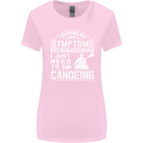 Symptoms I Just Need to Go Canoeing Funny Womens Wider Cut T-Shirt Light Pink