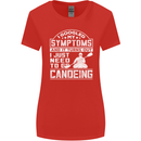 Symptoms I Just Need to Go Canoeing Funny Womens Wider Cut T-Shirt Red