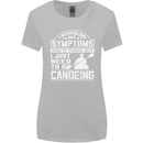 Symptoms I Just Need to Go Canoeing Funny Womens Wider Cut T-Shirt Sports Grey