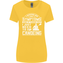 Symptoms I Just Need to Go Canoeing Funny Womens Wider Cut T-Shirt Yellow