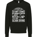 Symptoms Just Need to Go Scuba Diving Kids Sweatshirt Jumper Black