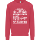 Symptoms Just Need to Go Scuba Diving Kids Sweatshirt Jumper Heliconia