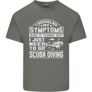 Symptoms Just Need to Go Scuba Diving Kids T-Shirt Childrens Charcoal