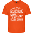 Symptoms Just Need to Go Scuba Diving Kids T-Shirt Childrens Orange