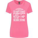 Symptoms Just Need to Go Scuba Diving Womens Wider Cut T-Shirt Azalea