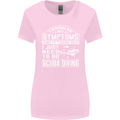Symptoms Just Need to Go Scuba Diving Womens Wider Cut T-Shirt Light Pink