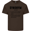 Synonym Funny Definition Slogan Kids T-Shirt Childrens Chocolate