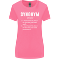 Synonym Funny Definition Slogan Womens Wider Cut T-Shirt Azalea