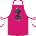 Synthesize Skulls Cotton Apron 100% Organic Pink