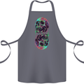 Synthesize Skulls Cotton Apron 100% Organic Steel