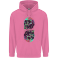 Synthesize Skulls Mens 80% Cotton Hoodie Azelea