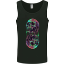 Synthesize Skulls Mens Vest Tank Top Black