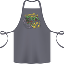 T-Rex Dinosaur Funny Cycling Cyclist Cotton Apron 100% Organic Steel