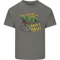 T-Rex Dinosaur Funny Cycling Cyclist Kids T-Shirt Childrens Charcoal