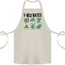 T-Rex Hates Funny Dinosaurs Jurassic Gym Cotton Apron 100% Organic Natural