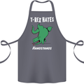 T-Rex Hates Handstands Gymnastics Dinosaur Cotton Apron 100% Organic Steel