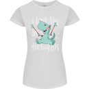 T-Rex I Love You Dinosaur Valentines Day Womens Petite Cut T-Shirt White